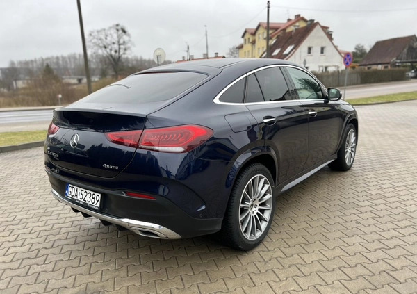 Mercedes-Benz GLE cena 280000 przebieg: 124900, rok produkcji 2020 z Olsztyn małe 704